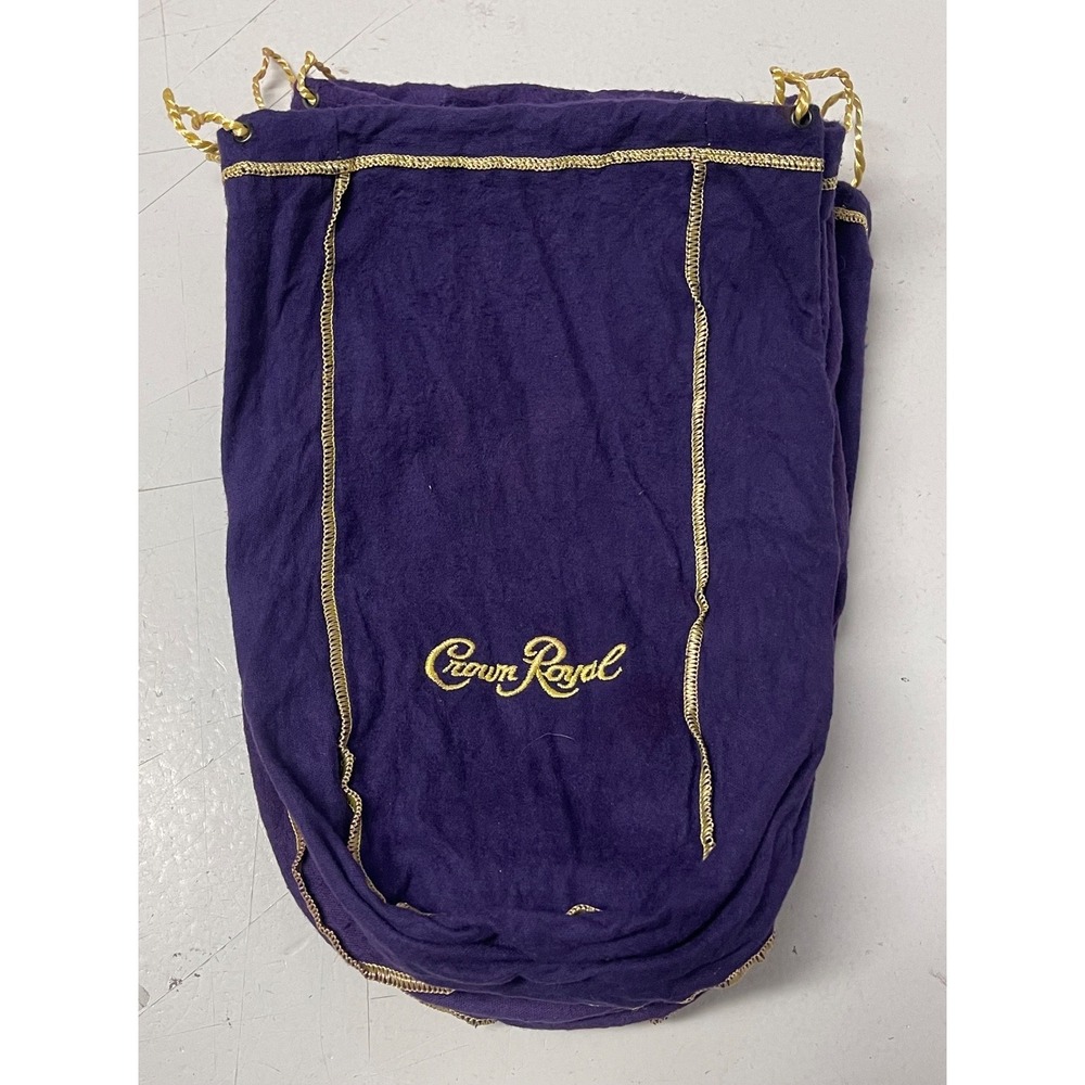 CROWN ROYAL BAG PURPLE BAG ONLY‎